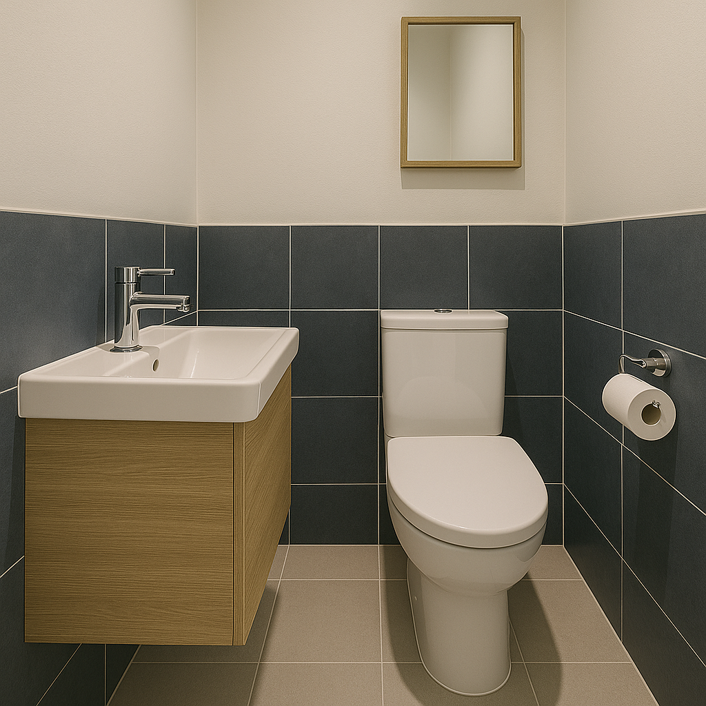 Compact cloakroom